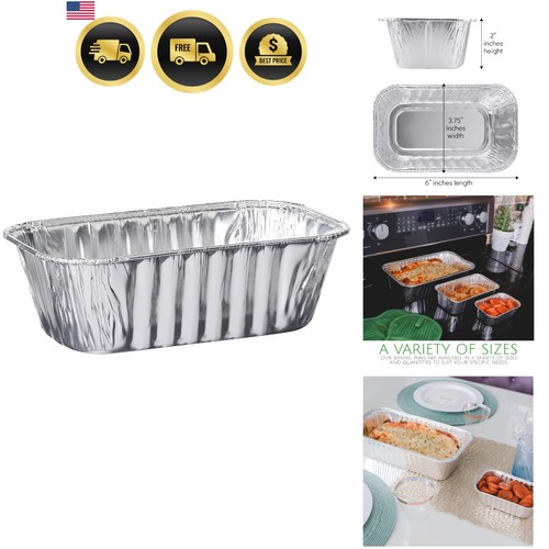 Disposable loaf pans - loaf,