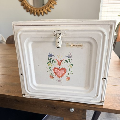Vintage tin metal vented - vented, pie