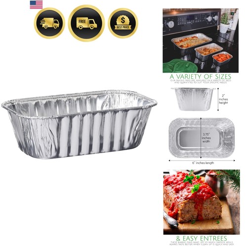 Disposable loaf pans - disposable,