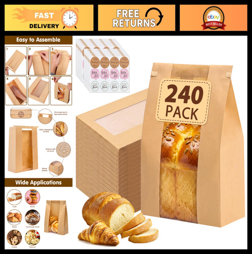 240 pack large sourdough bread - 240,